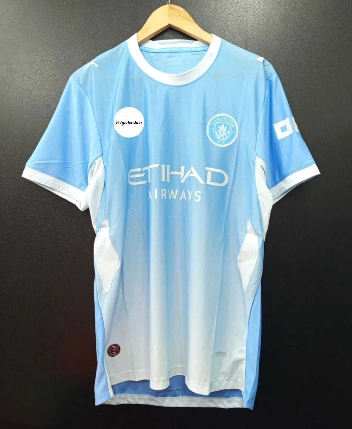Manchester City Sky Blue Football Jersey